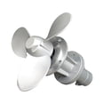 thumbnail image 3 of Tachiuwa Small Propeller Lightweight Aluminum Wear Resistant for Boat Outboard Engine 28 28 Tubes 7T, 3 of 6