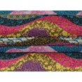 thumbnail image 5 of oneOone Velvet Purple Fabric Floral Sewing Material Print Fabric By The Yard 58 Inch Wide, 5 of 5