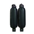 thumbnail image 3 of relayinert 2x Boat Fenders 6mm x 1.5M Ropes PVC Anti Collision for Docking Pontoon Black G0 Black Rope Black G0 Black Rope Rope 6x1.5m, 3 of 4
