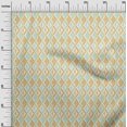 thumbnail image 2 of oneOone Organic Cotton Voile Fabric Diamond Geometric Print Sewing Fabric BTY 42 Inch Wide, 2 of 4