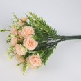 thumbnail image 1 of Simulation Flower 1 Branch Fresh-keeping Flexible Chic Eye-catching Faux Silk Carnation Flower, 1 of 4