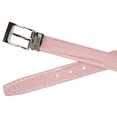 thumbnail image 2 of CTM® Leather Croc Print Belt, 2 of 2