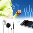 thumbnail image 1 of Sports Ear Hook Padded Stereo Over the Ear Headphones Headset with Braided Cable Mic Control, 1 of 9