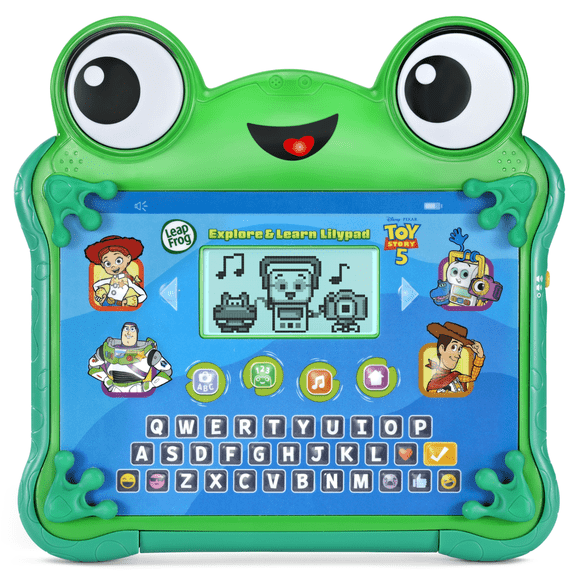 LeapFrog Toy Story 5 Lilypad Tablette éducative pour enfants d'âge préscolaire LeapFrog Disney et Pixar Toy Story 5 Lilypad Tablette éducative pour les enfants - Version anglaise, 3+ ans
