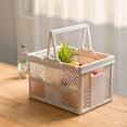 thumbnail image 1 of Bacs de Rangement Pliables avec Loquets, Boîte Organisatrice de Rangement avec Poignée et,Conteneurs de Rangement en Plastique Empilables et Pliables, Rangement Visible, pour Garde-Robe, Buanderie, Cuisi, 1 of 1