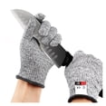 thumbnail image 2 of Gants Résistants aux Coupures de Qualité Alimentaire Grade 5 Gants de Protection de Cuisine pour le Jardinage la Pêche le Travail du Bois, Résistants à l'Usure, 2 of 6