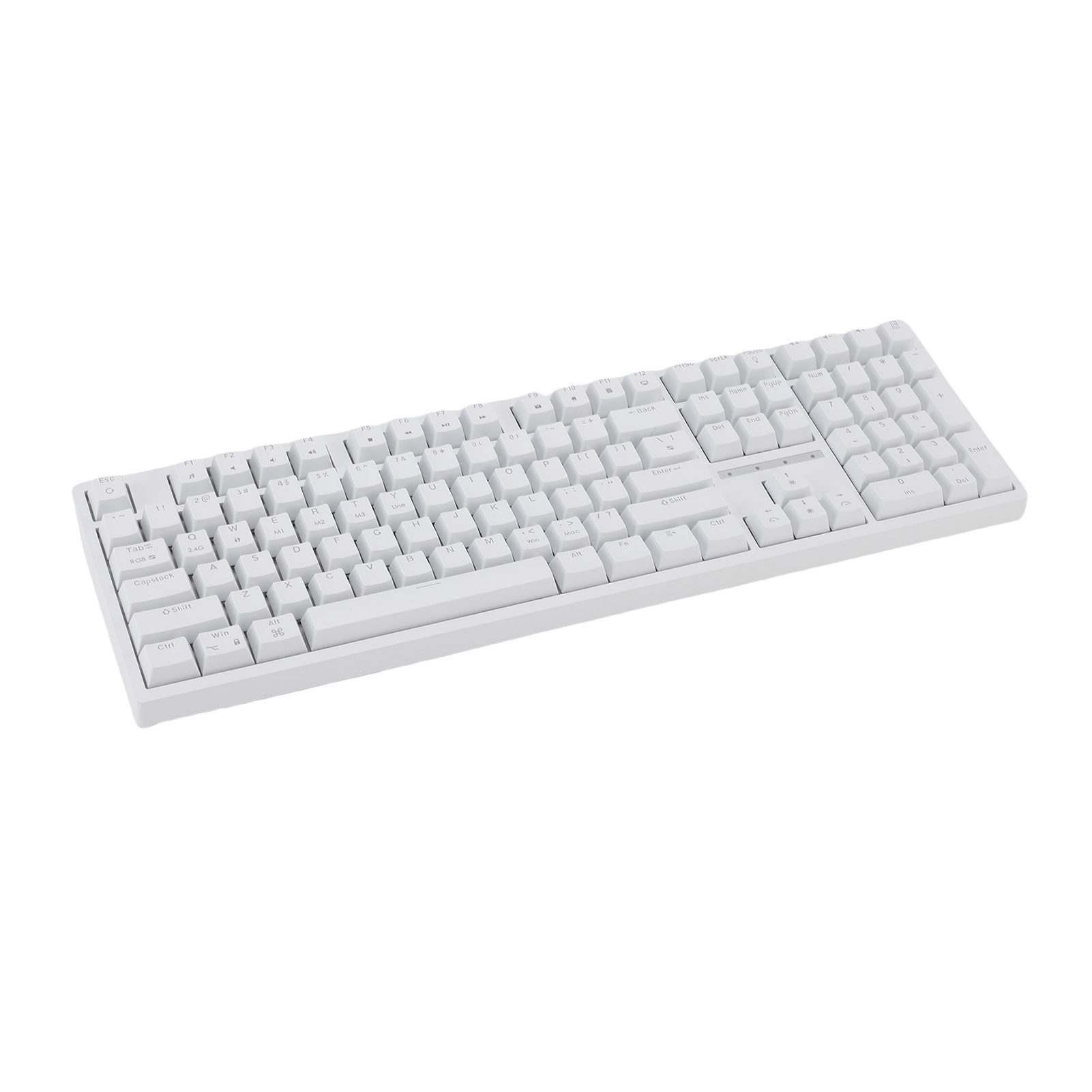 Wireless Mechanical Keyboard, Brown Switch 3 Mode USB C Wired BT 5.1 2.4Ghz Mechanical Keyboard  for PC Laptop