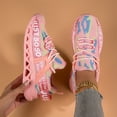 thumbnail image 4 of Espadrilles de Course Camouflage Légères pour Femmes - Maille Respirante & Design Confortable à Lacets pour Usage Quotidien, 4 of 5