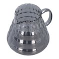 thumbnail image 4 of Grey Striped Glass Coffee Carafe, Manual Drip Pot Filter, Elegant Coffee Server with Beautiful Design for Home and Office Use, Heat Resistant and Sturdy, 4 of 7