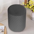 thumbnail image 3 of DOLITY Ottoman Slipcovers Machine Washable Footrest Sofa Cover Ottoman Cover for Living Grey, 3 of 8