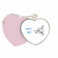 thumbnail image 1 of Circuit Alimentation Physique par Commutation Miroir Sac de Voyage Maquillage Cœur Rose, 1 of 4