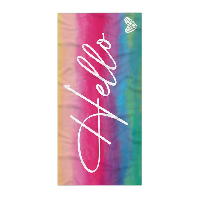 Sandproof Beach Blanket Lightweight Microfiber Beach Towel Super Lightweight Colorful Bath Towel Sandproof Beach Blanket Multi-Purpose Towel for Travel Swimming Pool 30X60 Inch
