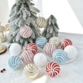 thumbnail image 3 of 1/6Pcs 8cm Christmas Tree Hanging Balls Sequined Shiny  Foam Bauble Pendant, 3 of 4