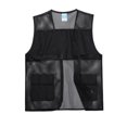 thumbnail image 4 of Cameland Plus Size Men Vest Tops Solid-Color Convenient Mesh Outdoor Breathable Zipper Pockets V-Neck Tank Top, 4 of 7