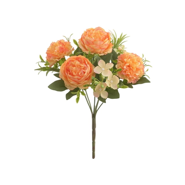 Amzcrzy Rose Peony Rose Peony for Simulation Table Decoration Reception At Home Party Office Wedding Reunite Reception Table Package Decoration Of Flowers Fake Flowers Fall Decorations for Home