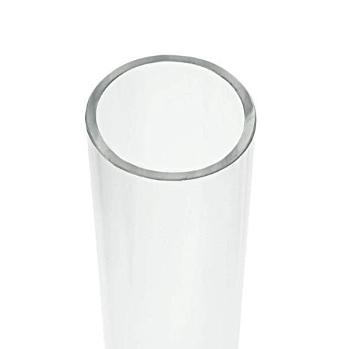 Source One Tube Rond Transparent Incassable en Polycarbonate Lexan Diamètre 1/2, 1, 1 1/2 Po (Diamètre 1 Po, Longueur 36 Po)
