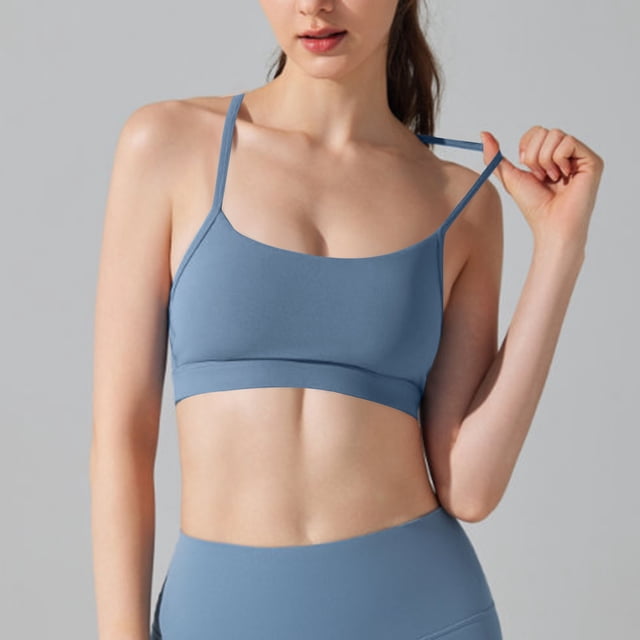 AherBiu Womens Camisole Tops Workout Tank Tops for Women Gym Athletic Running Spaghetti Strap Tops with Padded
