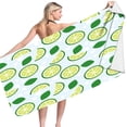 thumbnail image 3 of LSLJS Beach Towel Summer Beach Essentials Microfiber Beach Towels Super Lightweight Colorful Bath Towel Sandproof Beach Blanket Multi-Purpose Towel for Travel Swimming Pool 30x60 Inch, 3 of 4
