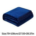 thumbnail image 3 of Super Soft Warm Solid Warm Micro Plush Fleece Blanket Throw Rug Sofa Bedding 70x100cm, 3 of 3