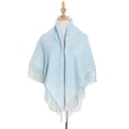 thumbnail image 3 of Dvkptbk Foulards pour Femmes Mode Hiver Femmes Foulard Colorée Décontractée Foulard à Franges Châle Vêtements en Liquidation, 3 of 5