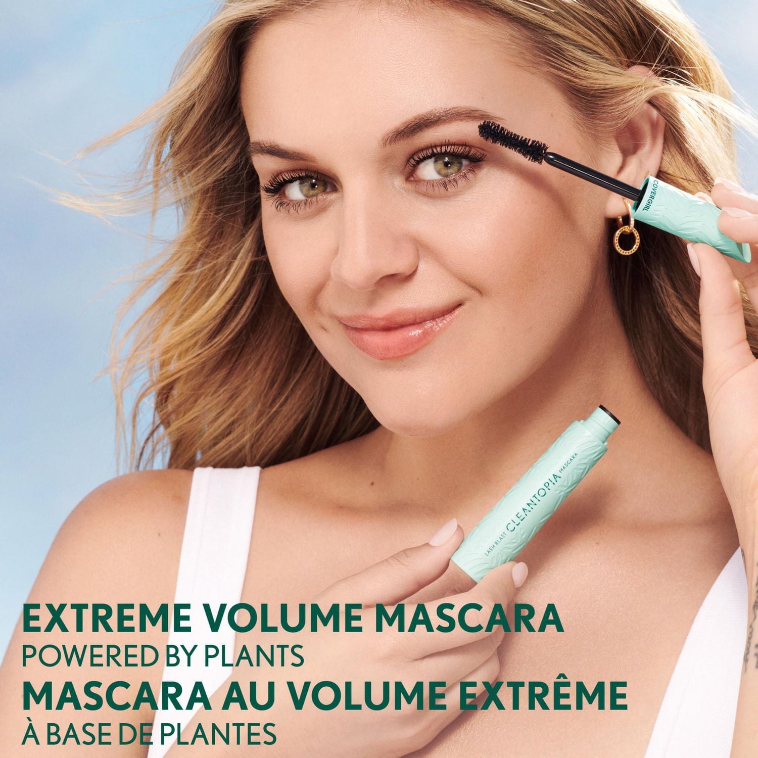 COVERGIRL Lash Blast Cleantopia Mascara, Volumizing, Plant-Powered Clean Vegan Formula