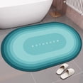 thumbnail image 4 of EQWLJWE Bath Mat Rug,Soft Diatomaceous Earth Non Slip Quick Dry Rubber Backed Gray Bathroom Rug Mat,Absorbent Get Naked Bath Mat Rug for Bathroom Floor-Easy Clean Bathmat, 4 of 8