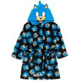thumbnail image 2 of Sonic the Hedgehog Boys Blue Sonic Bathrobe (11-12 Years), 2 of 7
