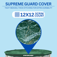 thumbnail image 3 of Swimline Hydrotools Protection Suprême Couverture d'Hiver pour Piscines Rondes hors Terre de 24 Pieds, 3 of 6
