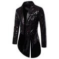 thumbnail image 1 of Qertyioot Veste de Costume Personnalité Mode Automne et Hiver pour Hommes, 1 of 4