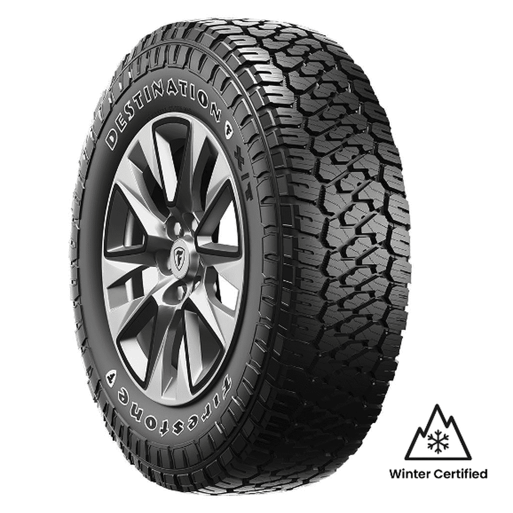 Firestone Destination XT tire LT265/75R16 OWL 123S pneu tout temps (3PMS) pour camion leger