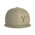 thumbnail image 3 of ZICANCN Alphabet Y Pattern Baseball Caps, Trucker Hats for Men And Women, Adjustable Breathable Flat Caps, Natural, 3 of 6