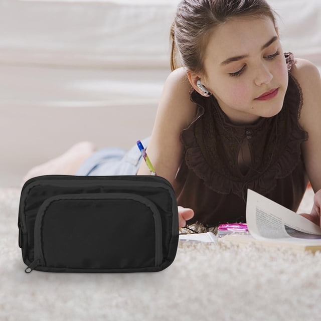 TopLLC Pencil Pouch, Pencil Case, Pencil Bag Print Multilayer Pen Bag For Middle And Primary School Large Capacity Stationery Box Design Style Student Pencil Storage Bag Stationery storage