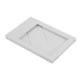 thumbnail image 4 of Stand Photo Frame, Rectangle Decorative Photo Frame Compact Classical Replaceable  For Bedroom Grey, 4 of 8