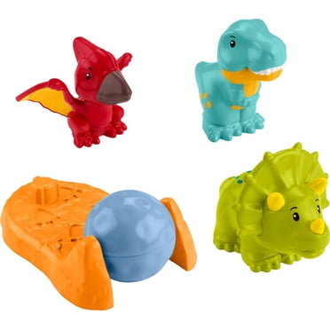 Fisher-Price Little People Coffret Dinosaures sympathiques - Exclusivité Walmart