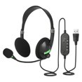 thumbnail image 1 of OUSITAID Casque USB avec Microphone à Réduction de Bruit Écouteurs pour Ordinateur avec Volume et Micro Silencieux pour PC Ordinateur Portable Casque Filaire Casque pour Centre d'Appels d'Affaires pour Skype Bureau Salle de Classe, 1 of 9