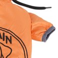 thumbnail image 4 of SUSSEXHOME Pets Dog Raincoat with Hood - Full Coverage Dog Rain Jacket with Fleece Lining - Machine Washable Waterproof Raincoat for Dogs - Orange, 4 of 8