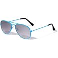 thumbnail image 1 of Dweebzilla Lunettes de Soleil Aviateur Sport Classique pour Enfants Garçons Filles, Bleu & Noir, 1 of 2