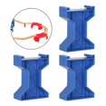 thumbnail image 4 of 3 Pack Pont de Piers Accessoires de Rail Style A Bleu, 4 of 7