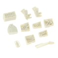 thumbnail image 1 of Tachiuwa 11 Pcs Boîte à Outils Miniature Non Peinte Modèle 1/35 Diorama Modèle Architectural, 1 of 5