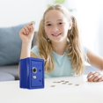 thumbnail image 5 of CHUANK Kids Bank Locker Safe With Key And Single Digit Lock  Metal Money Safe  Mini Password Cash Paper Money Savings Box Gift For Kids Boys And Girls, 5 of 5