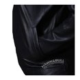 thumbnail image 4 of Black Leather Motorcycle Jacket Motorcycle Jackets For Men Leather Biker Jacket Mens Leather Racing Jacket Motorcycle Leather Jacket Mens size XL, 4 of 5