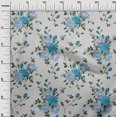thumbnail image 2 of oneOone Cotton Silk Fabric Triangle Geometric Print Fabric BTY 42 Inch Wide, 2 of 5