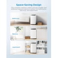 thumbnail image 3 of Midea Portable Washing Machine, 0.9 cu. ft with 6 Cycles, Transparent Lid, White, 3 of 5
