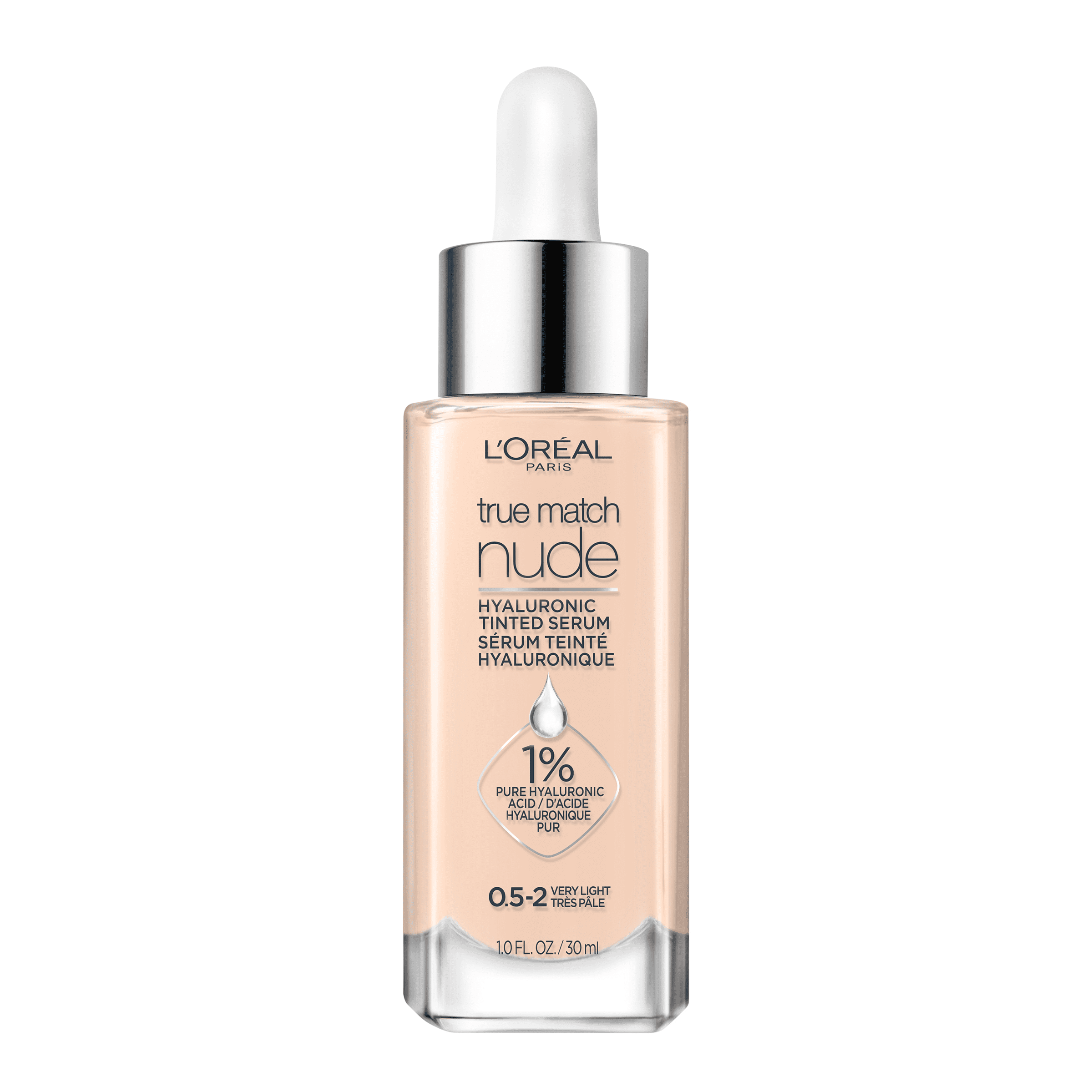 L’Oréal Paris Sérum Teinté True Match Nude avec Acide Hyaluronique à 1 %