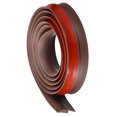 thumbnail image 1 of Unique Bargains Floor Transition Strip 6.6Ft 2 Meter Self Adhesive for Height 5mm Dark Brown, 1 of 6