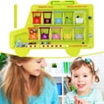 thumbnail image 1 of Color And Number Maze Color Allocation Game With Learning Board Early Education Toy Allowing Children To Learn Mathematics In The Game Suitable For 2 6 Years Old, 1 of 6