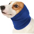 thumbnail image 1 of Chandail à Capuchon pour Animaux de Compagnie Collier et Cache-Oreilles Confortable Coussinets pour Chiens Protection contre le Bruit Soulagement de l'Anxiété Bleu Petit, 1 of 5