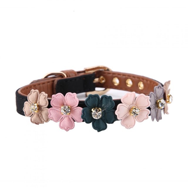 Pet Collar, Leather Dog Bow Tie, Soft For Small Pet For Medium Pet