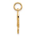 thumbnail image 2 of 10k Yellow Gold Baby Girl Necklace Charm Pendant Talking, 2 of 7