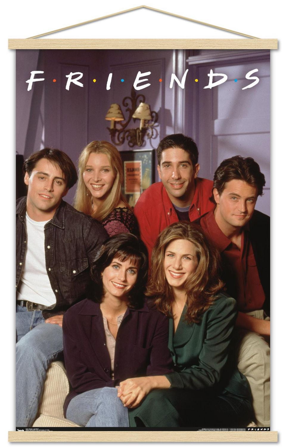 Friends - Apartment Wall Poster, 22.375" x 34"